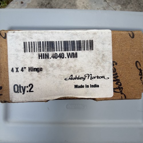 Ashley norton hinge - ashley, white